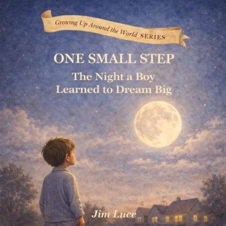 Cover of One Small Step: The Night a Boy Learned to Dream Big