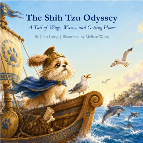 Cover of Shih Tzu Odyssey: Tail of Wags, Waves, and Getting Home